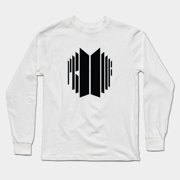 BTS Bulletproof Long Sleeve T-Shirt by TheAngryHoneyBadger